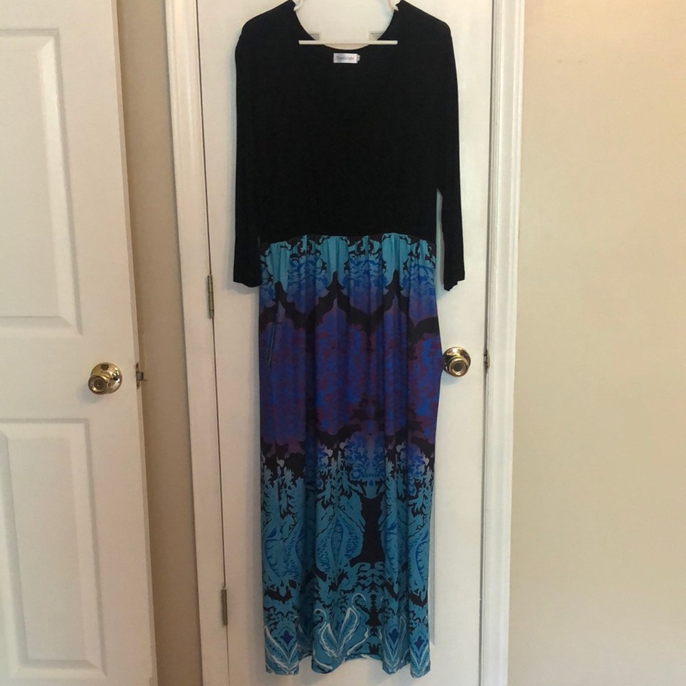 Maxi with 1/4 sleeves